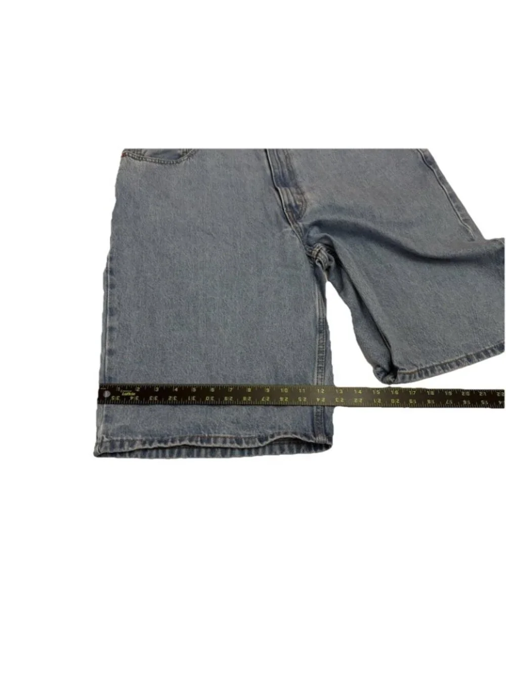 Levi’s 569 Loose Straight Denim Shorts Mens 40 Light Wash Blue Jean Shorts